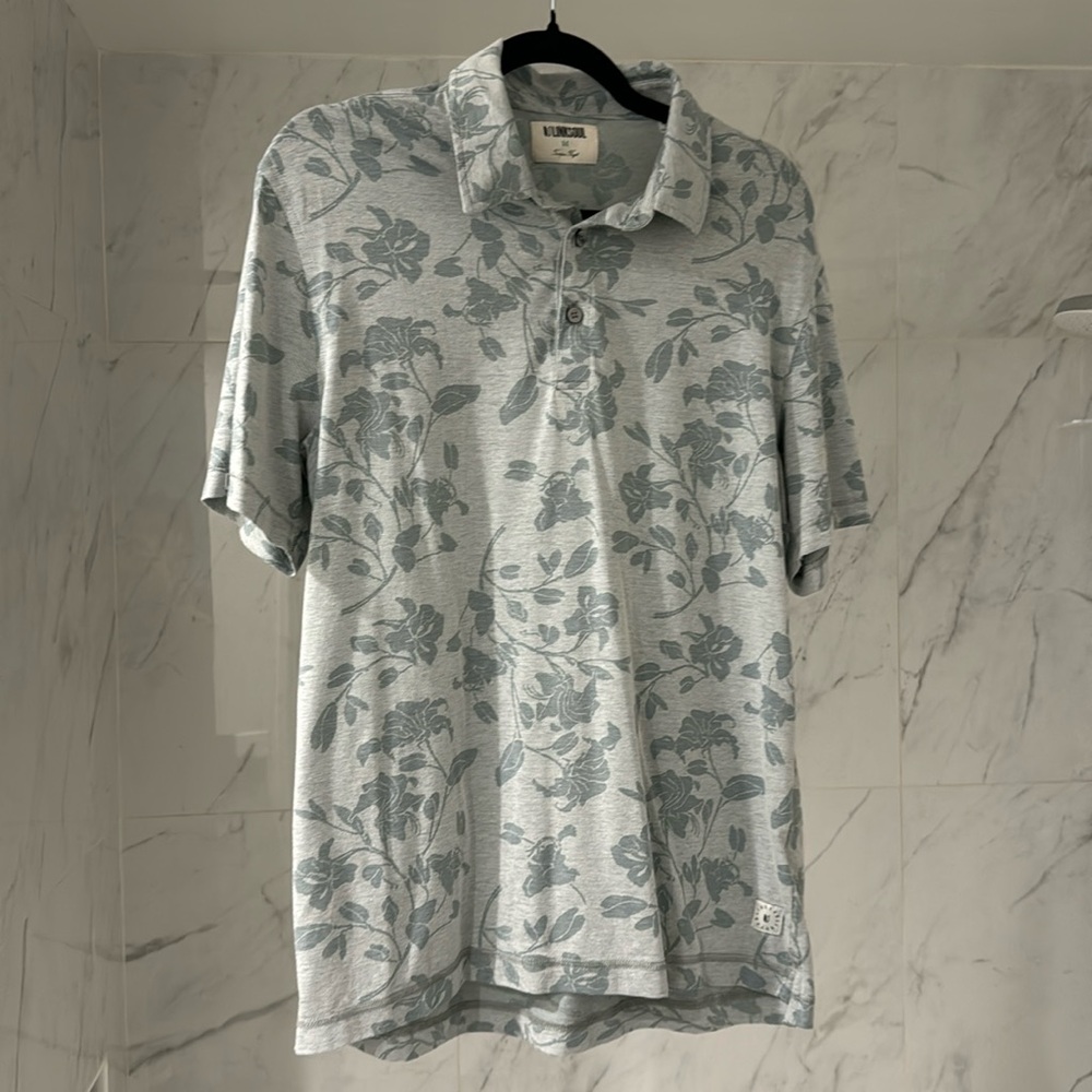 Linksoul Hawaiian print polo